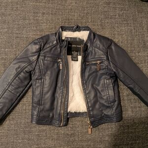 Me Jane Mini Dark Blue Jacket